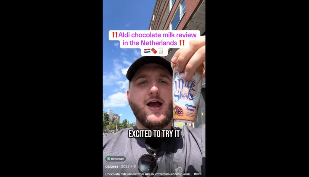 Aldi Rotterdam Tiktok