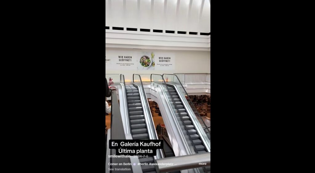 Galeria Berlin Alexanderplatz Tiktok
