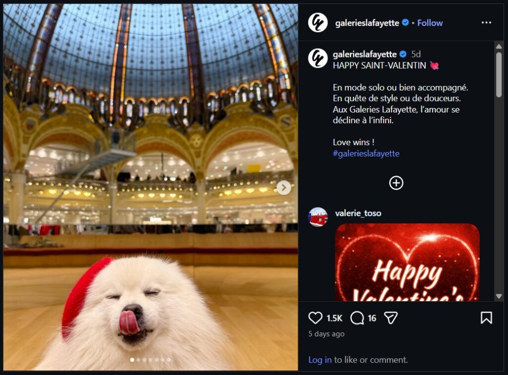 Galeries Lafayette Paris Haussmann Ig