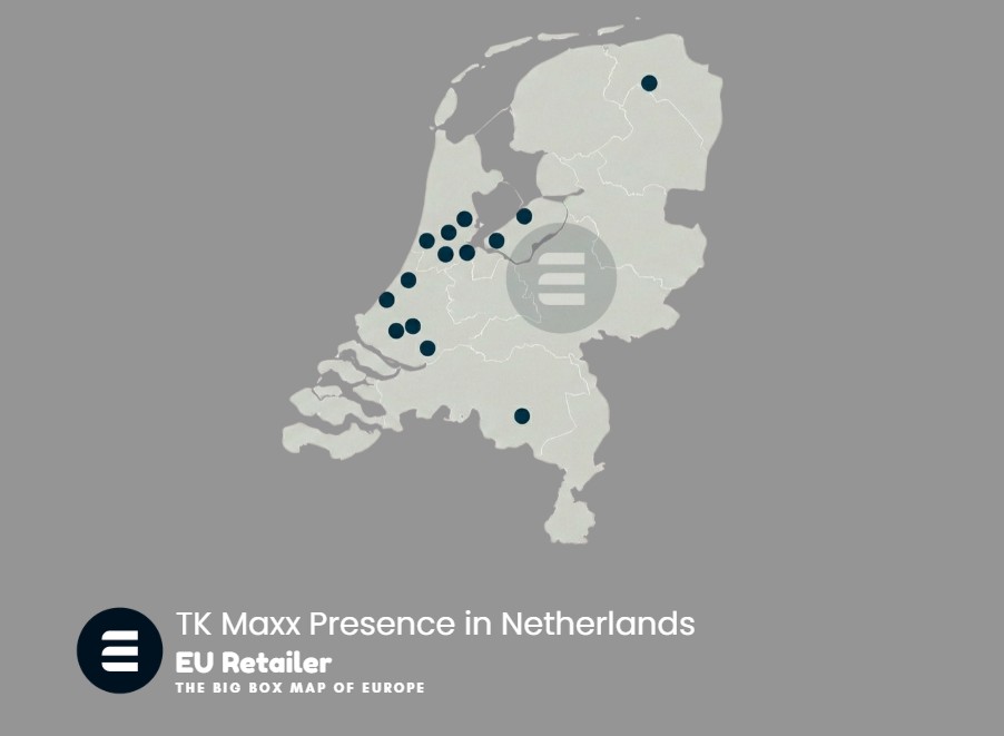 Tk Maxx Presence In Nl